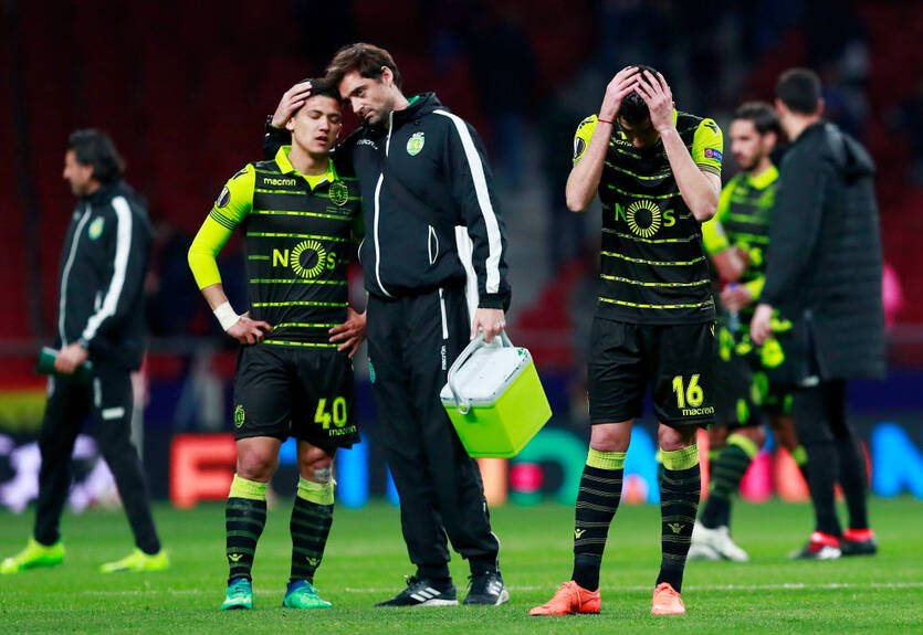 Фанаты Спортинга пробрались на базу клуба и сильно избили игроков