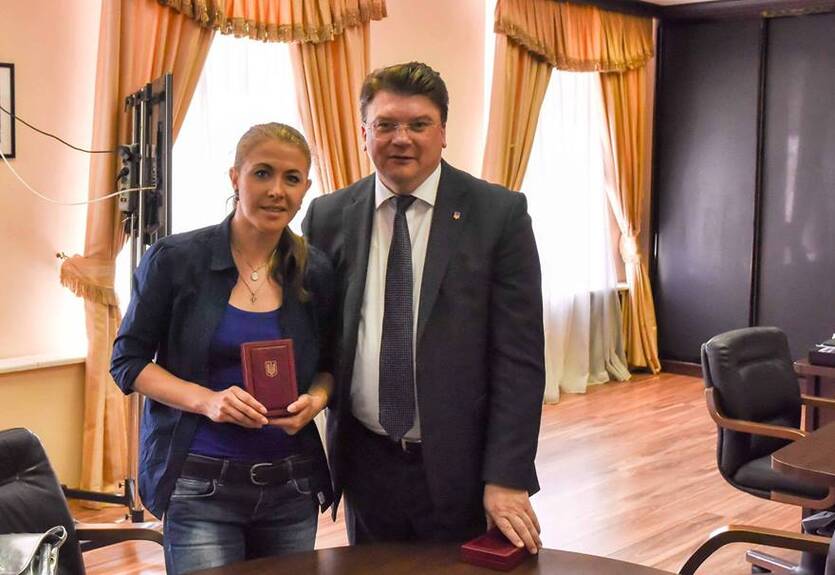 Джима получила орден "За заслуги" II степени