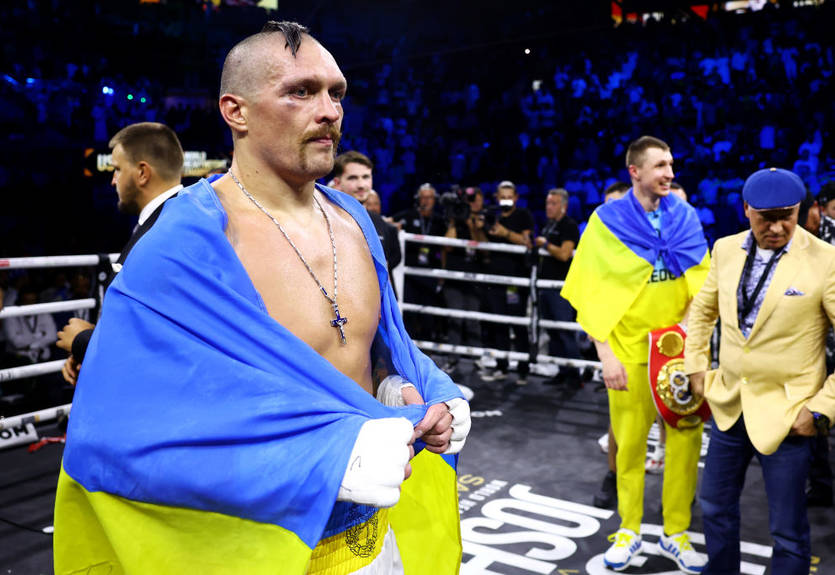 Олександр Усик: відео онлайн-трансляція прес-конференції чемпіона в Україні