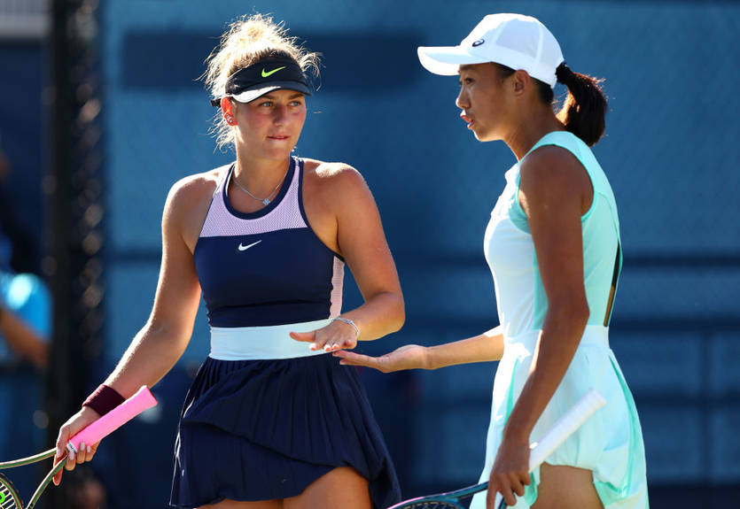 Костюк у парі з Шуай пробилася до 1/8 фіналу парного розряду US Open