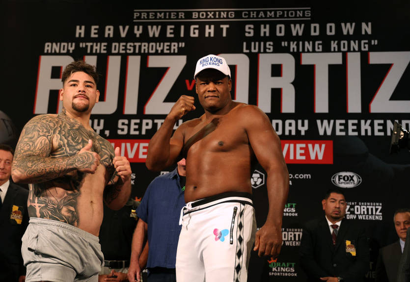 Руис - Ортис: мексиканец оказался тяжелее кубинца на 10 кг