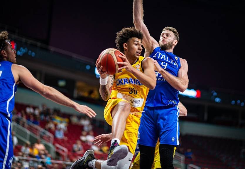 Украина - Италия: видео онлайн-трансляция матча Евробаскета
