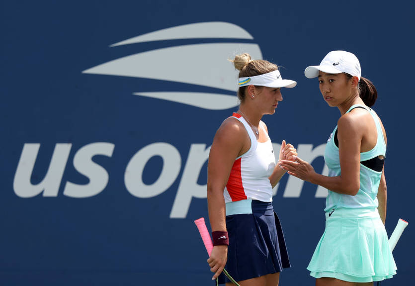 Костюк и Чжан не смогли пробиться в четвертьфинал парного разряда US Open Костюк и Чжан не смогли пробиться в четвертьфинал парного разряда US Open