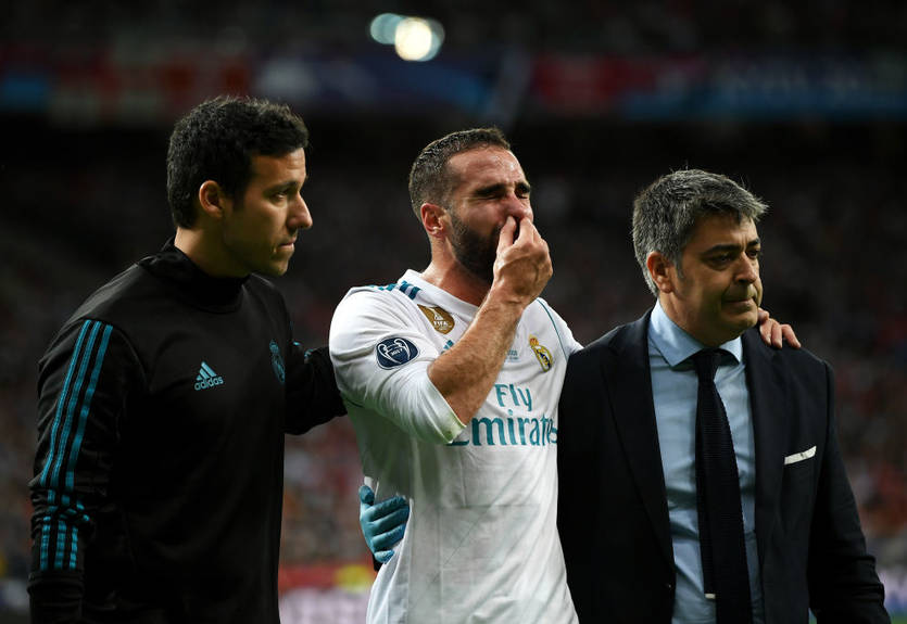 Карвахаль пропустит чемпионат мира из-за травмы, полученной в финале ЛЧ