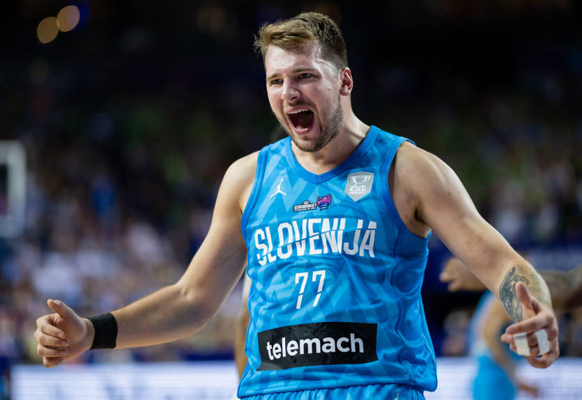 Дончич выдал историческое выступление на Евробаскете в матче против Франции