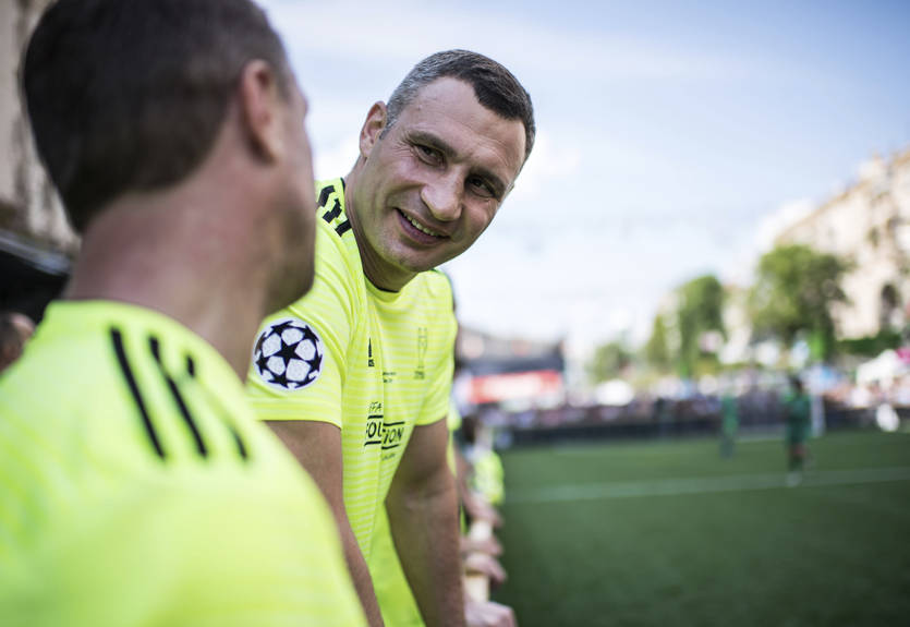 Виталий Кличко: Гораздо проще быть чемпионом в боксе, чем мэром города Виталий Кличко: Гораздо проще быть чемпионом в боксе, чем мэром города