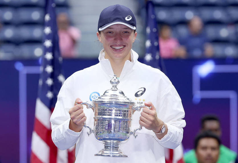 Швьонтек - переможниця жіночої сітки US OPEN-2022
