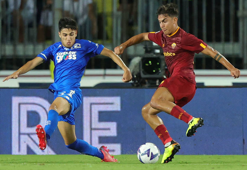 Рома одержала непростую выездную победу над Эмполи в чемпионате