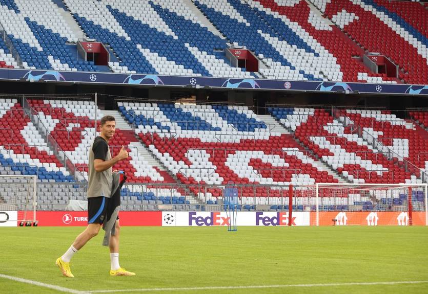 Левандовски - в старте на матч против Баварии