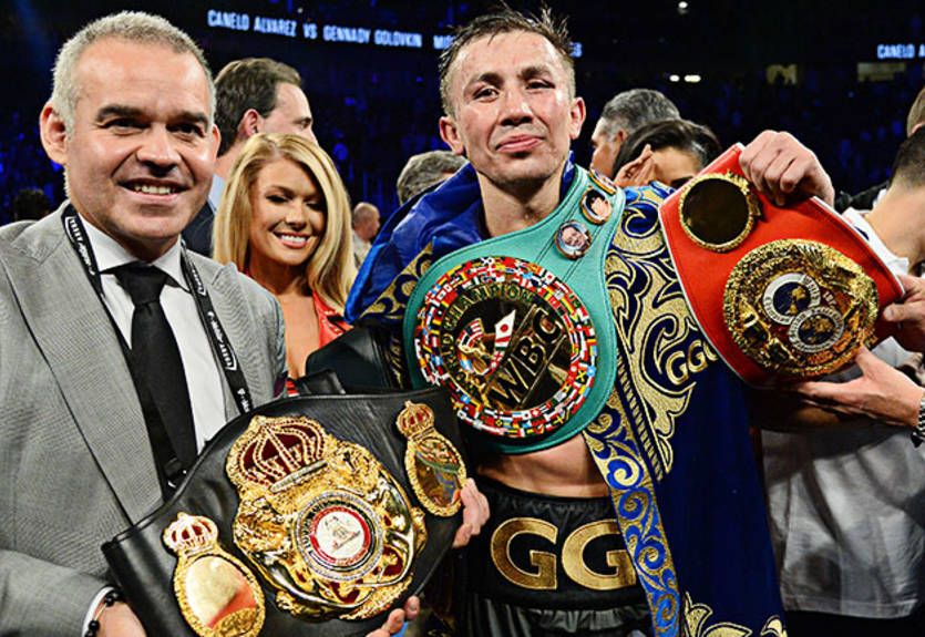 Головкин получил новый чемпионский пояс