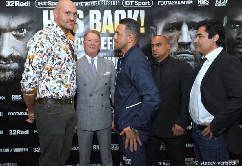 Фьюри объяснил, почему выбрал в соперники неизвестного албанца