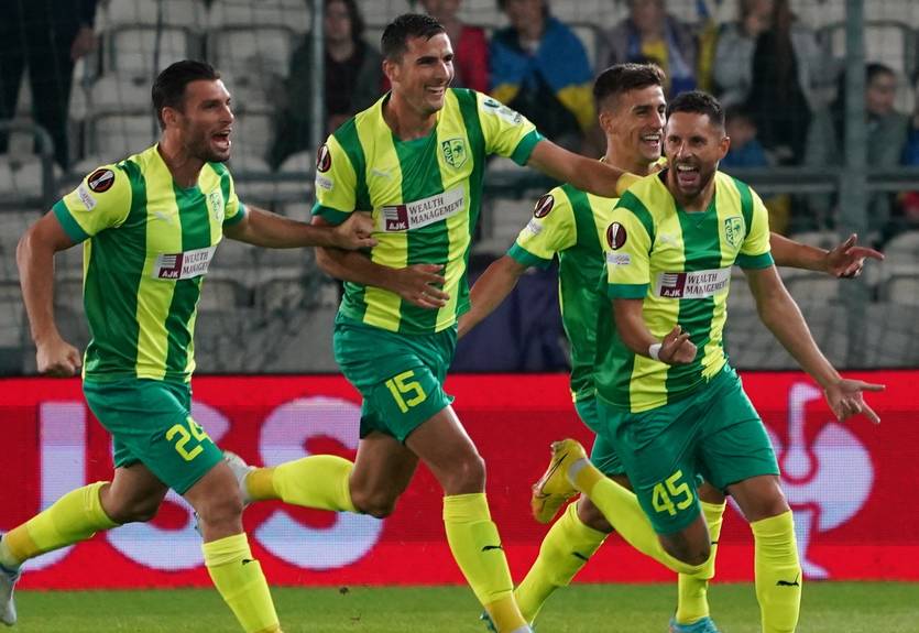 Гол в ворота Динамо стал третьим лучшим во втором туре Лиги Европы