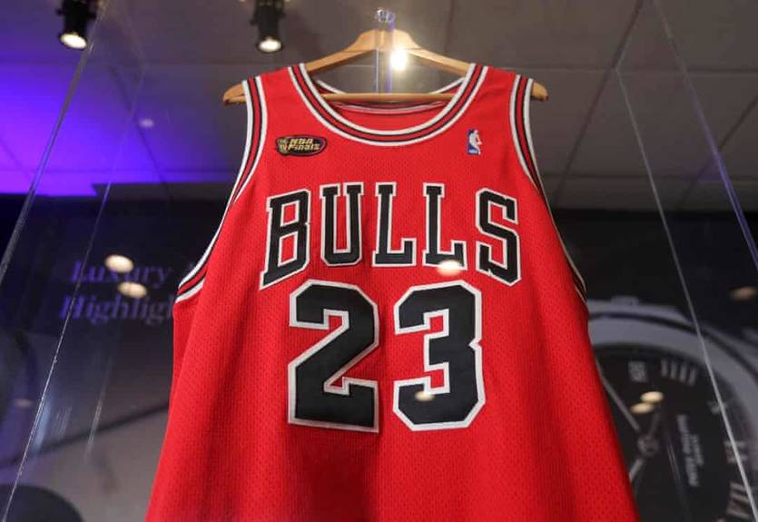 Джерсі Джордана з "Останнього танцю" було продано за рекордну суму