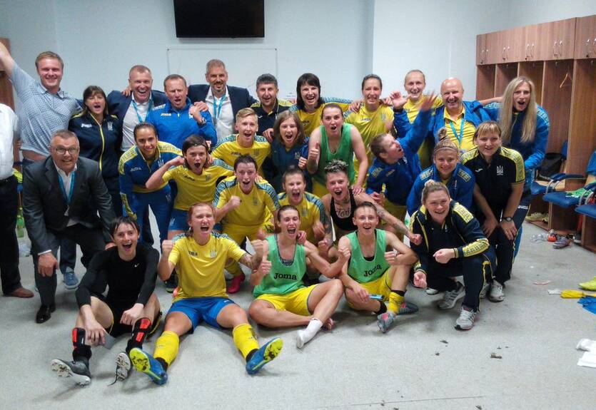 Женская сборная Украины победила Швецию в отборе на ЧМ-2019