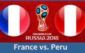 Франция – Перу 1:0 как это было