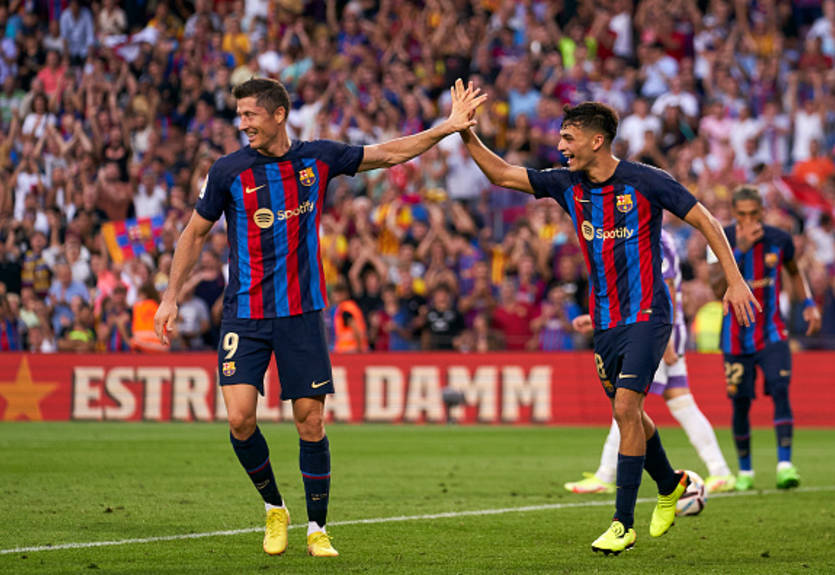 Педрі: Пишаюся тим, що граю з Левандовські Педрі: Пишаюся тим, що граю з Левандовські