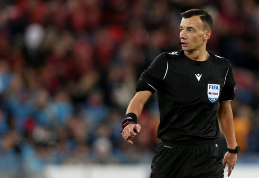 Український арбітр обслужить матч Ліги націй