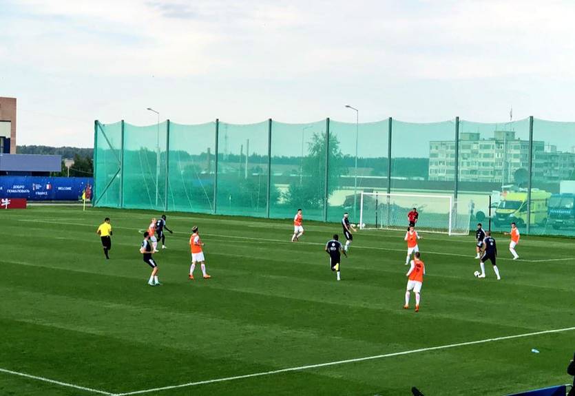 Сборная Франции обыграла Спартак в контрольном матче