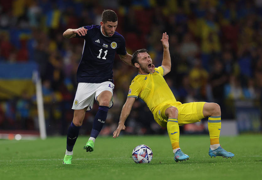 Украина - Шотландия: прогноз на матч Лиги наций