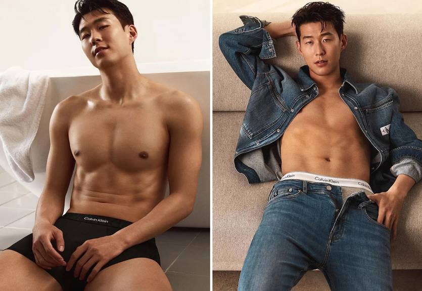 Необычное перевоплощение: Сон Хын Мин стал лицом модельной компании в Южной Корее
