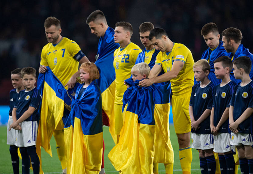 С Луниным, Забарным и Ярмоленко: Стал известен стартовый состав сборной Украины на матч с Шотландией