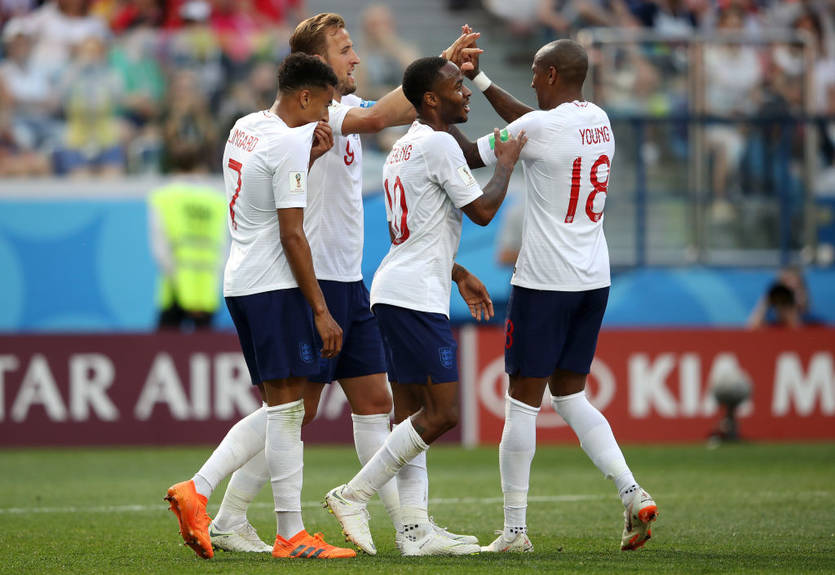 Сборная Англии впервые в истории забила пять мячей в матче чемпионата мира