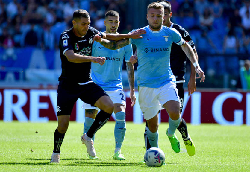 Специя без Коваленко с разгромным счетом уступила Лацио