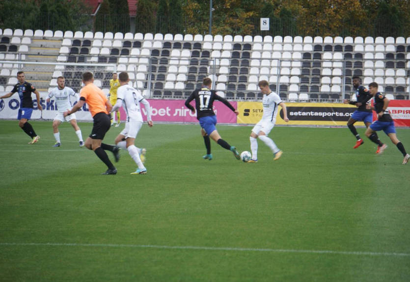 Чорноморець поступився Олександрії, використавши за матч трьох голкіперів