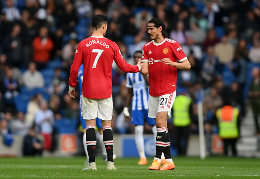 Кавані: Роналду робив мене сильнішим Кавані: Роналду робив мене сильнішим