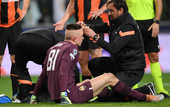 "Зашили, забинтували": Трубін показав наслідки зіткнення з Рюдігером у матчі з Реалом