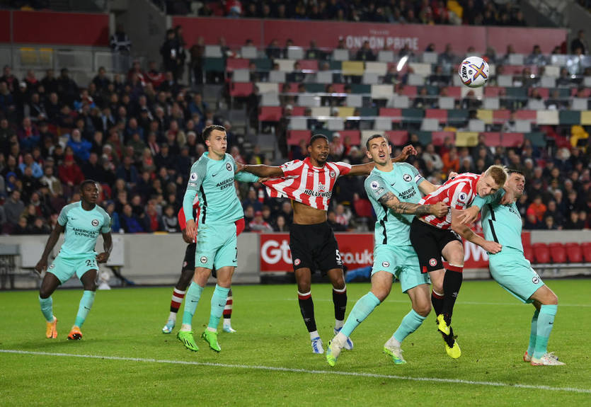 Брайтон Де Дзербі поступився Брентфорду у вогняному матчі Брайтон Де Дзербі поступився Брентфорду у вогняному матчі