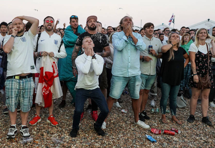 Матч Хорватия – Англия собрал рекордное количество телезрителей в Британии