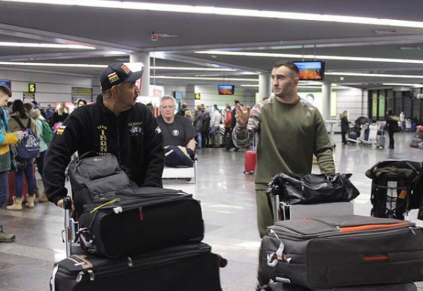 Гассиев отправился в Москву на бой с Усиком