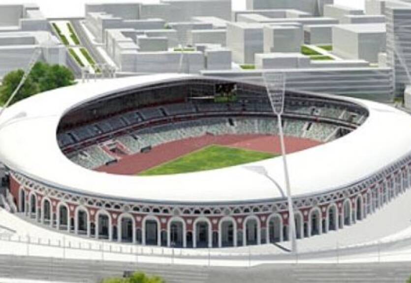 Сеть покорил странный туалет на главном стадионе в Минске