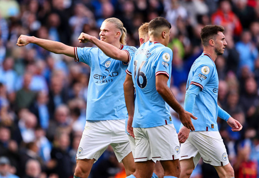 Дубль Холанда помог Манчестер Сити одолеть Брайтон