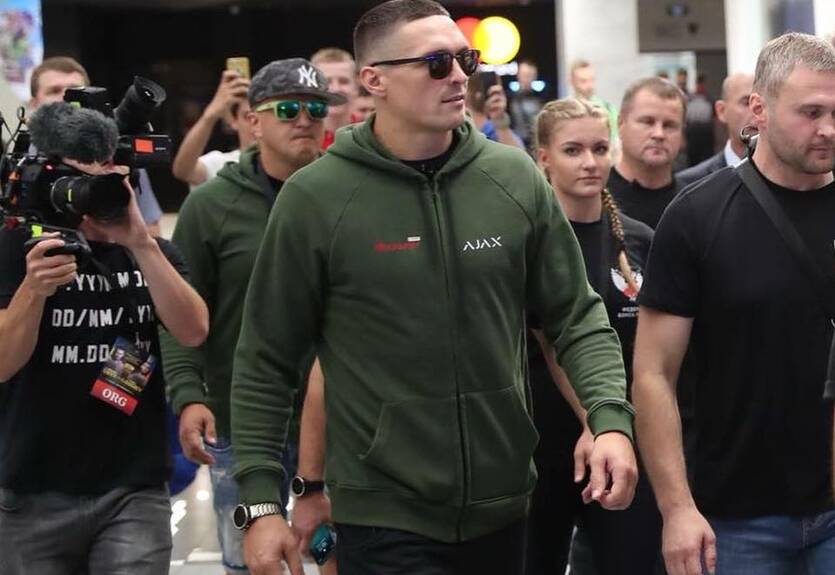 I'm feel: Усик прибыл на бой с коронной фразой