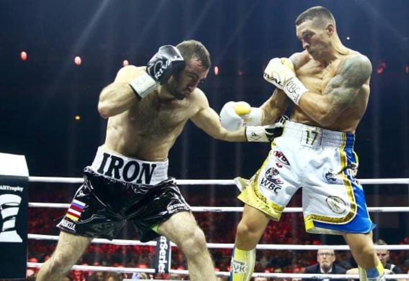 Усик – Гассиев: статистика ударов