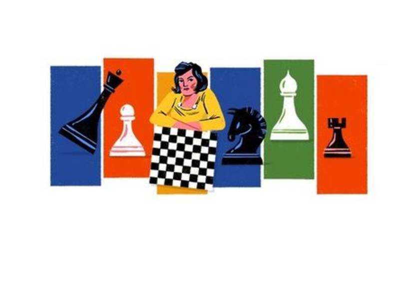 Google посвятил дудл украинской шахматистке