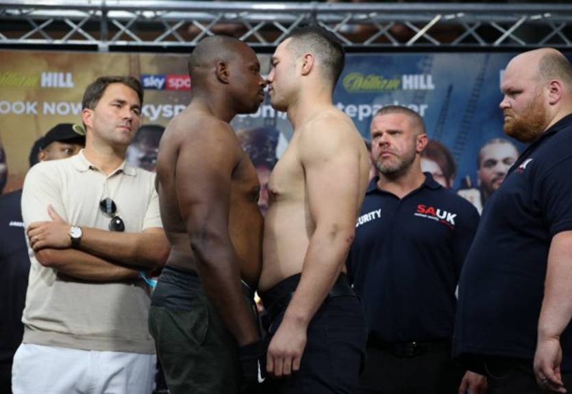 Уайт перевесил Паркера более чем на 7 кг