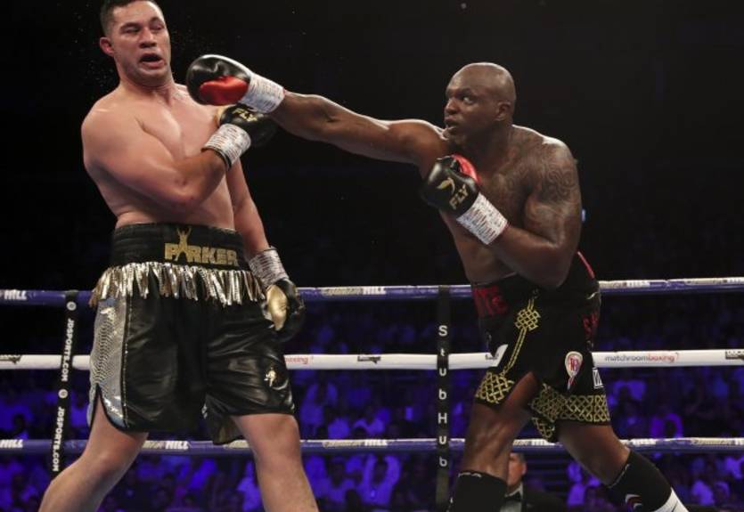 Уайт – Паркер: видео боя