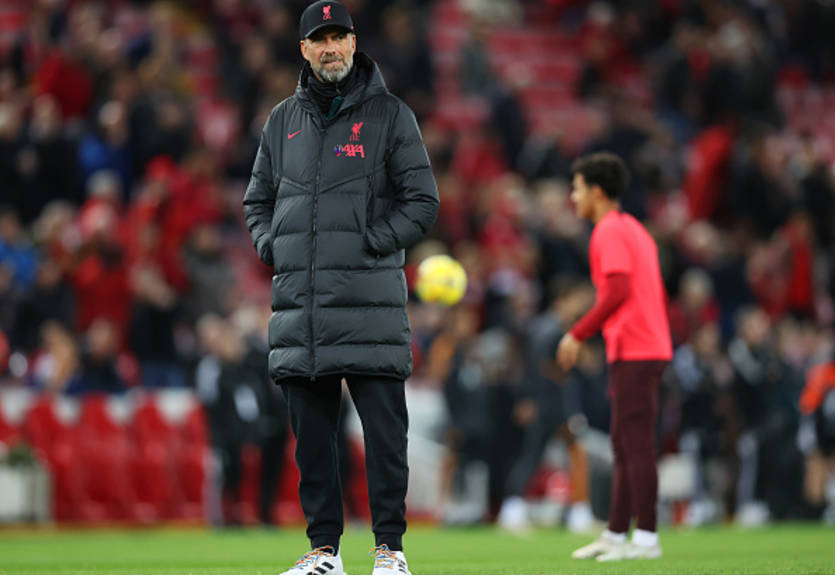 Клопп оцінив шанси Ліверпуля на потрапляння до топ-4 АПЛ (30.10.22)
