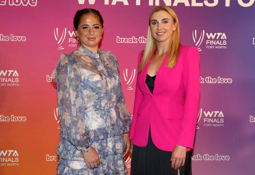 Киченок в паре с Остапенко уступила в первом туре итогового парного турнира WTA