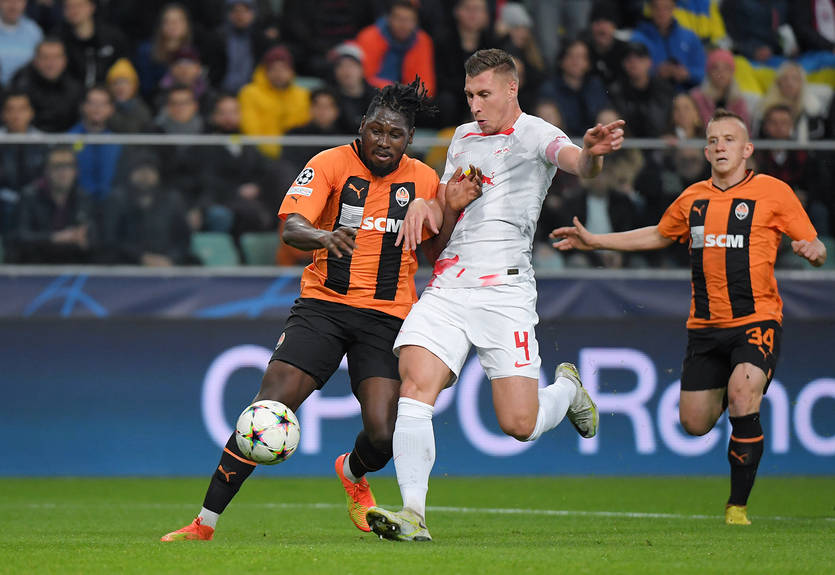 Шахтер разгромным поражением от Лейпцига завершил сезон в Лиге чемпионов