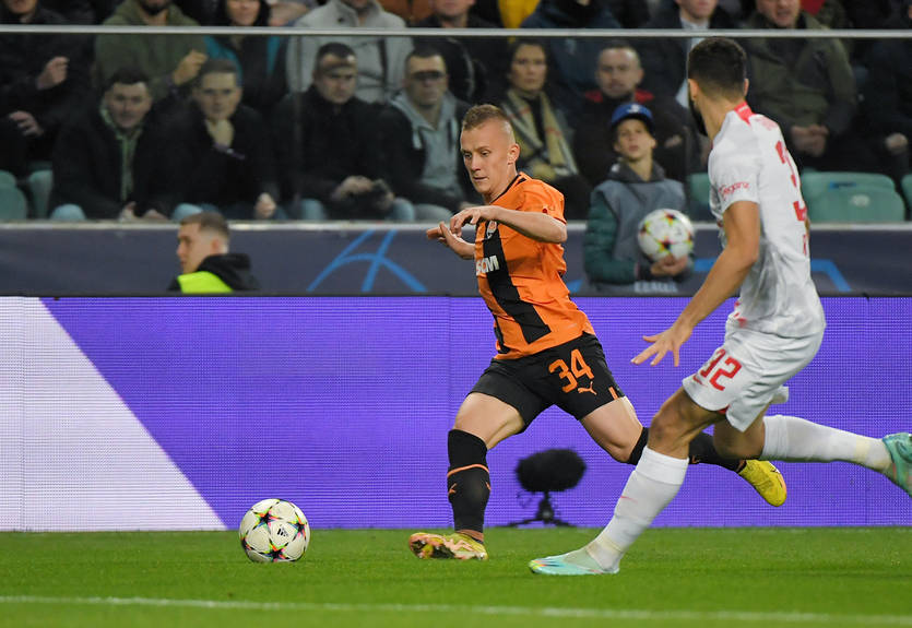 Шахтер - РБ Лейпциг 0:4 видео голов матча 02.10.2022 Лиги чемпионов