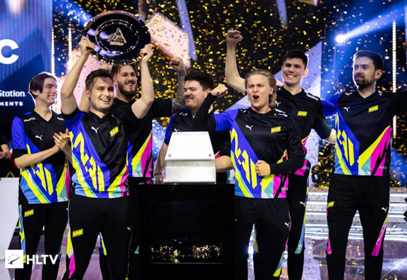 Рейтинг команд по CS за 2025 год: NaVi покинули пятерку лучших, команда Зинченко потеряла несколько позиций после смены игроков