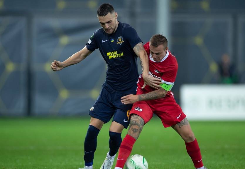 Днепр-1 объявил стартовый состав на поединок Лиги конференций против АЗ