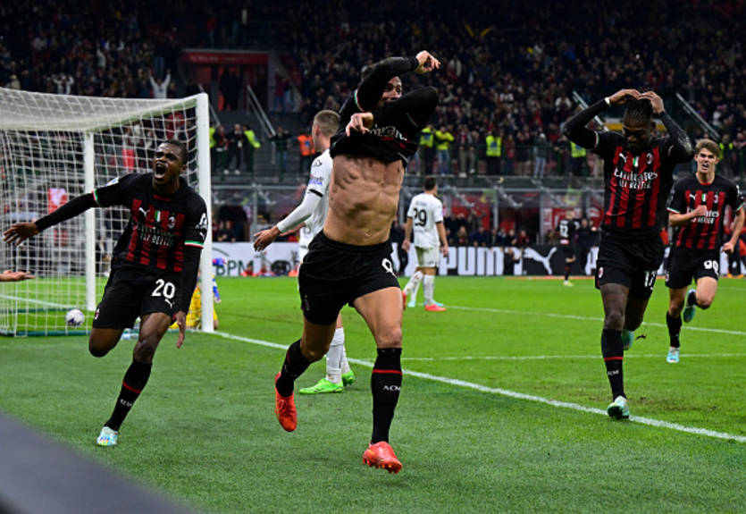 Мілан - Спеція 2:1 відео голів та огляд матчу 05.11.2022 чемпіонату Італії