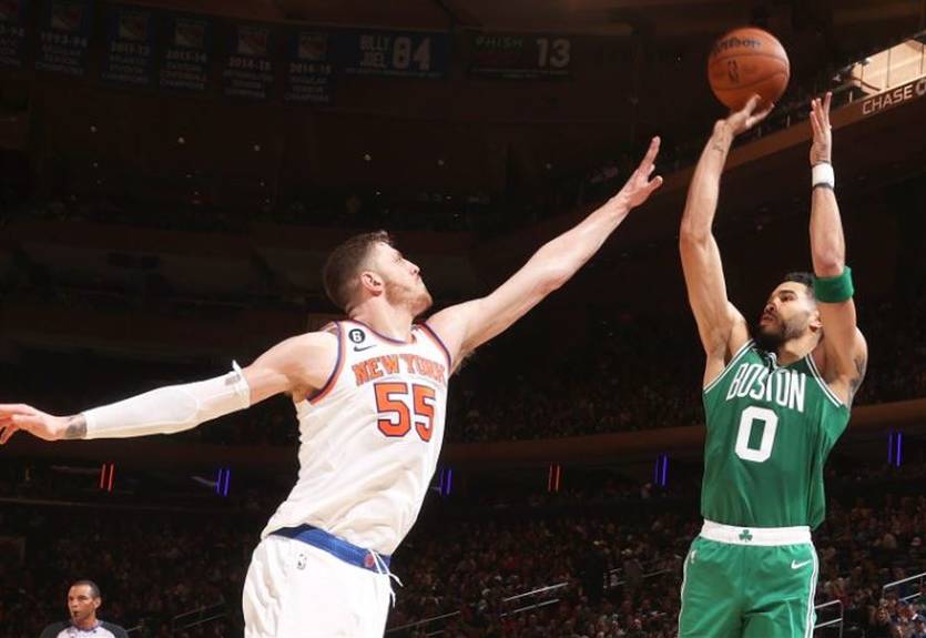 НБА: Нікс без Михайлюка поступилися Бостону, Сакраменто без Леня здолав Орландо