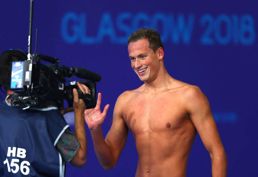 Романчук выиграл второе золото на чемпионате Европы по плаванию