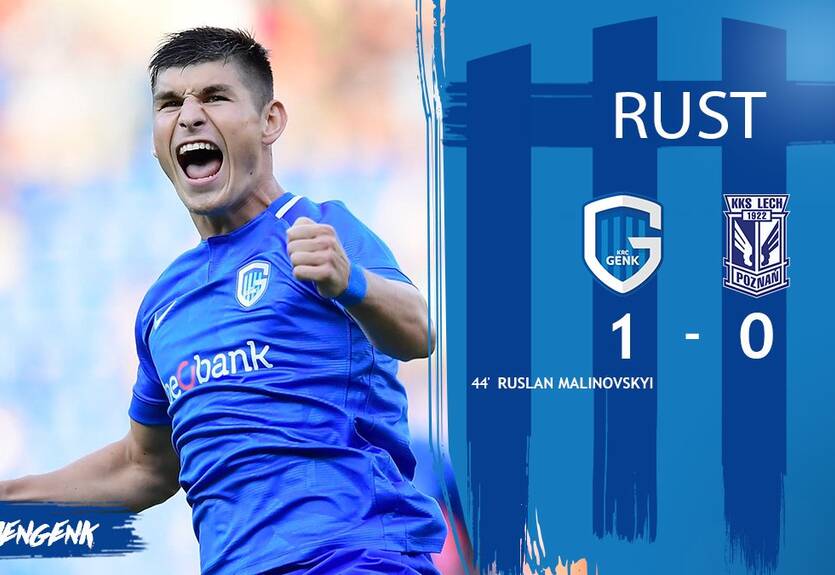 Малиновский забил очередной гол за Генк Малиновский забил очередной гол за Генк